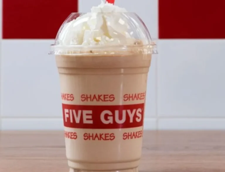 five guys Chocolate milkshake