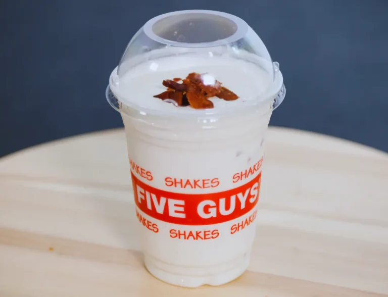 five guys Salted Caramel Milkshakes