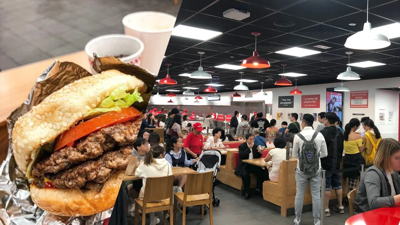 Five Guys Hong Kong Prices