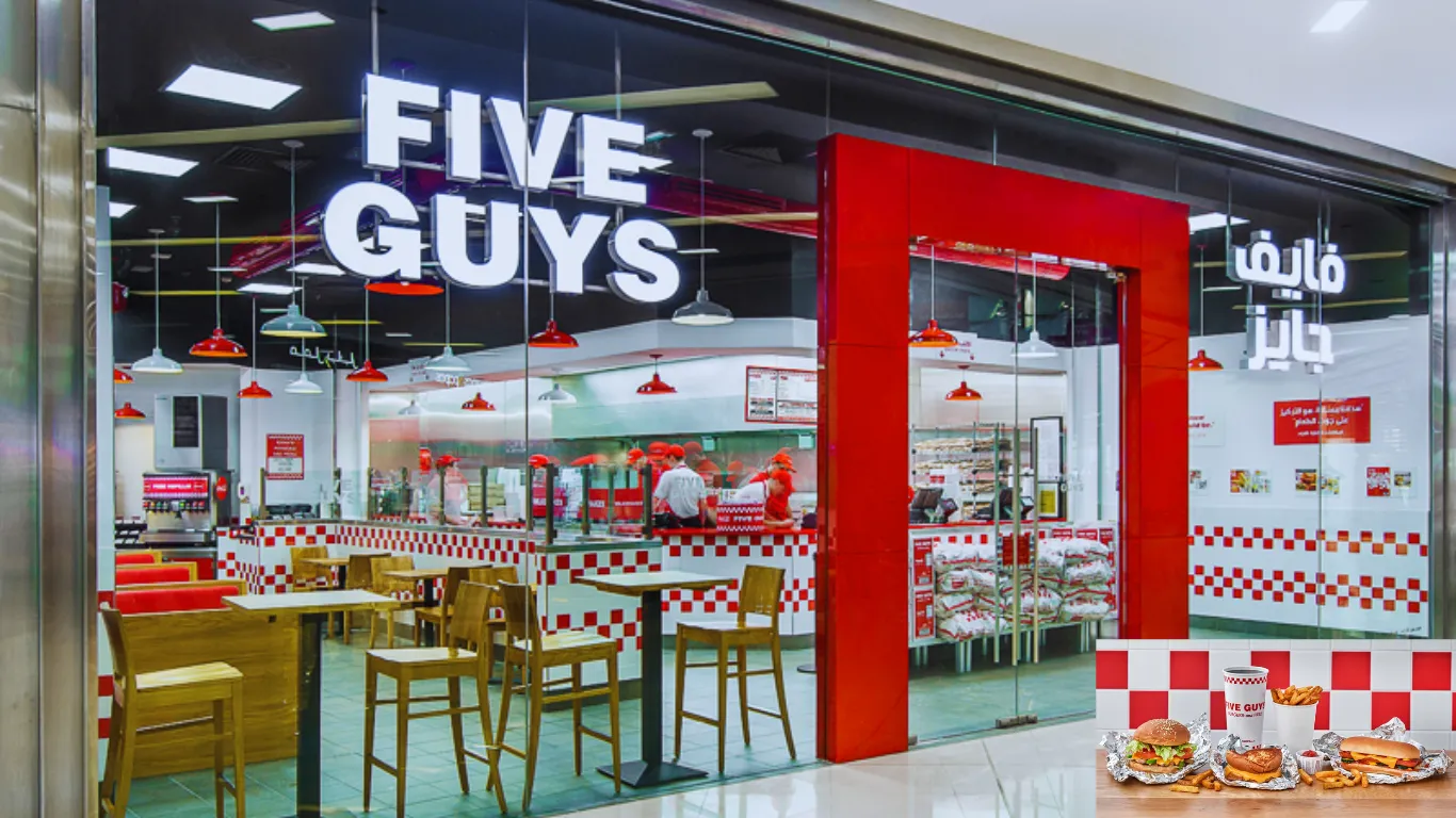 Five Guys Menu Prices UAE