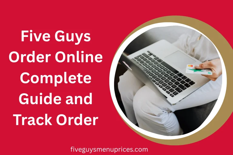 Five Guys Order Online