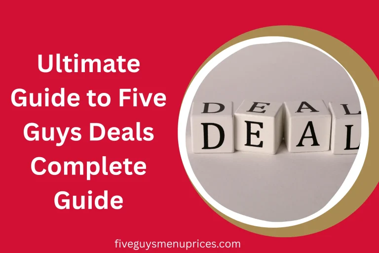 Five Guys Deals