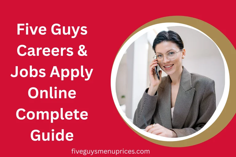 Five Guys Careers
